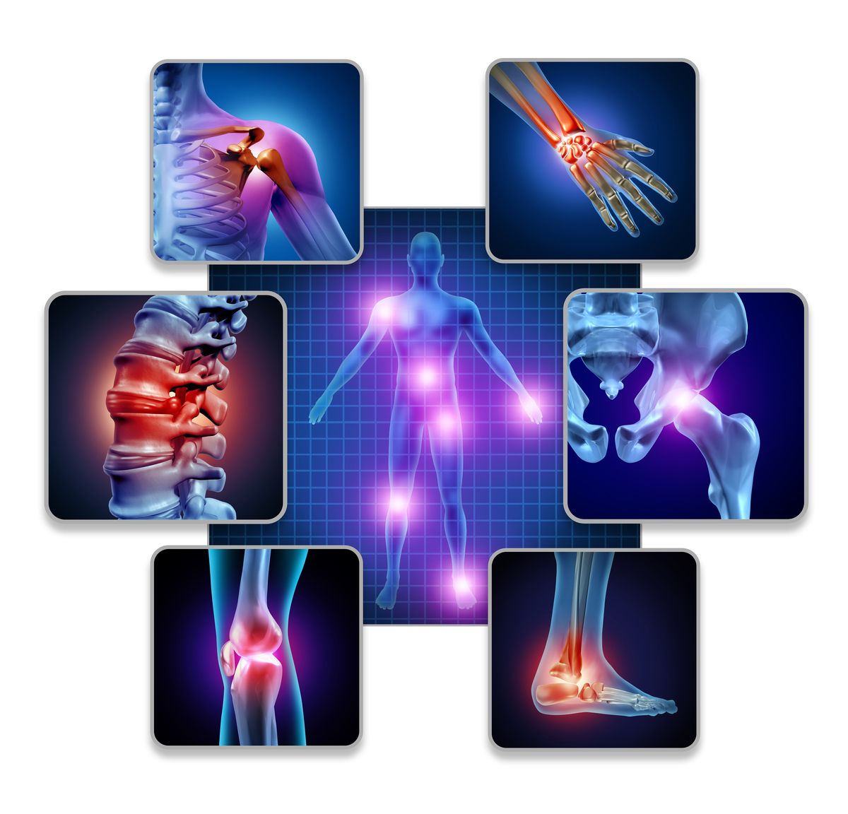 Enhanced images of the human body