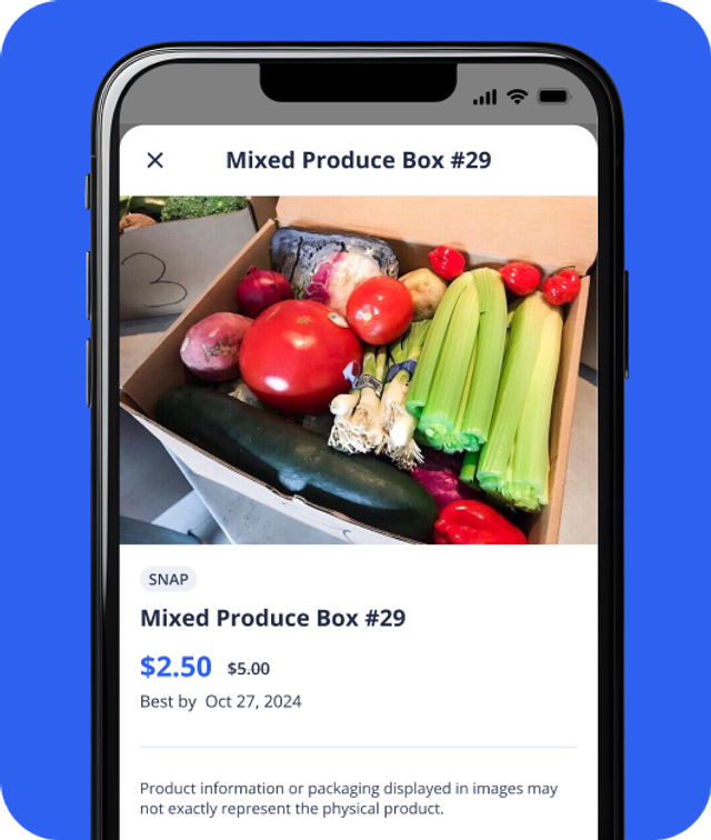 Screenshot of a Box of Apples in Flashfood app
