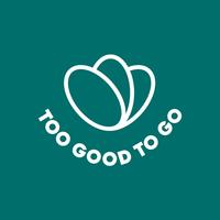 a logo for a company called too good to go